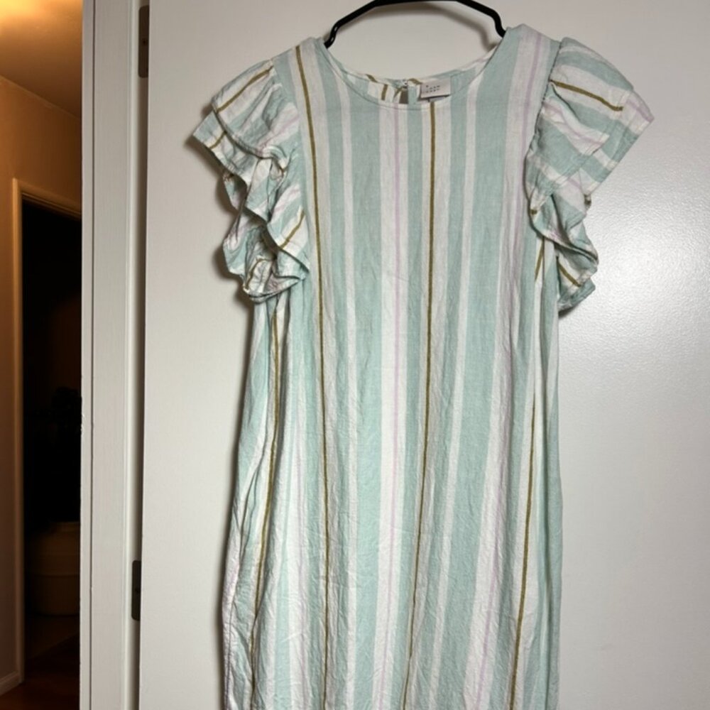 target stripe dress size small